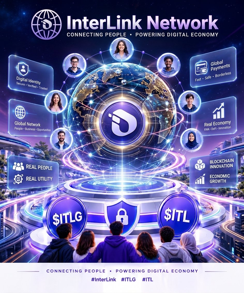 ModemUmapa47360's tweet photo. Connecting people, empowering real utility, and building a brighter digital future! 🌐✨
​Discover the power of decentralized innovation with InterLink Network. 🚀
​#InterLink #ITLG #ITL # https://t.co/wzoZEqtQAe