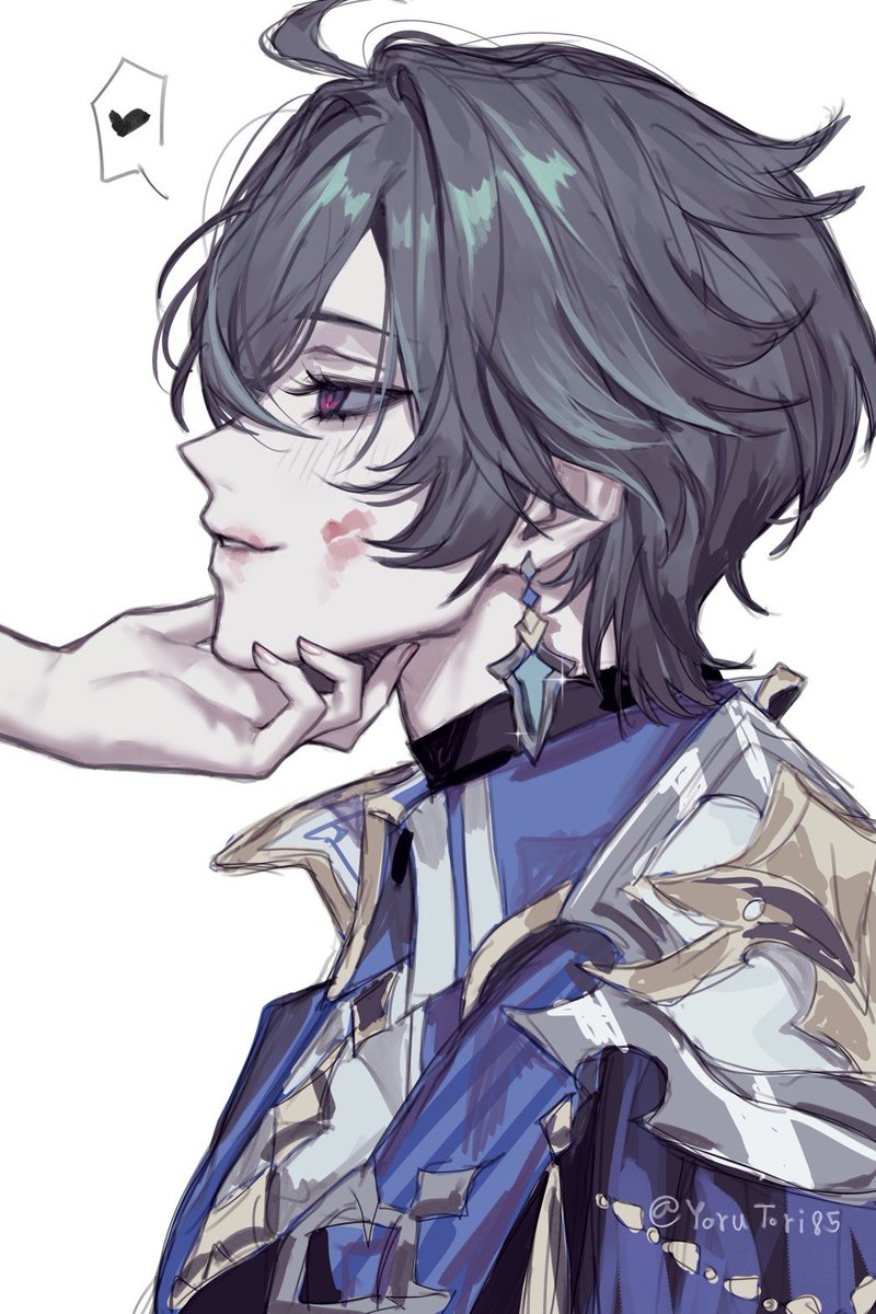 YoruTori85's tweet photo. So handsome 🖤 #lohen https://t.co/OGWDfTLSSi