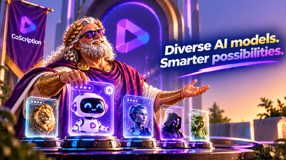 CoScriptionAI's tweet photo. 🔥Diversity drives intelligence.

🌐 CoScription opens the gates for unique AI models—from niche experts to general-purpose geniuses.

🏆⚡️ Developers profit, and users access the best. Win-win, on-chain.

$COS https://t.co/1y5Tu6uHu1