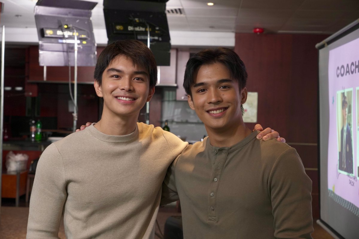 ofc_iwant's tweet photo. They say keep your friends close and your enemies closer... but maybe not this close. 🥋👀

Watch out for the first-ever BL vertical series of ABS-CBN Studios starring Rave Victoria & introducing Lance Jeremy with Inigo Jose, Kanata Tapia, Rhianna Santiago, Josh Worsley, Ian Lubrica, Valerie Concepcion & Christian Vasquez. Directed by Theodore Boborol.

#CoachMeMaybe COMING SOON on iWant!