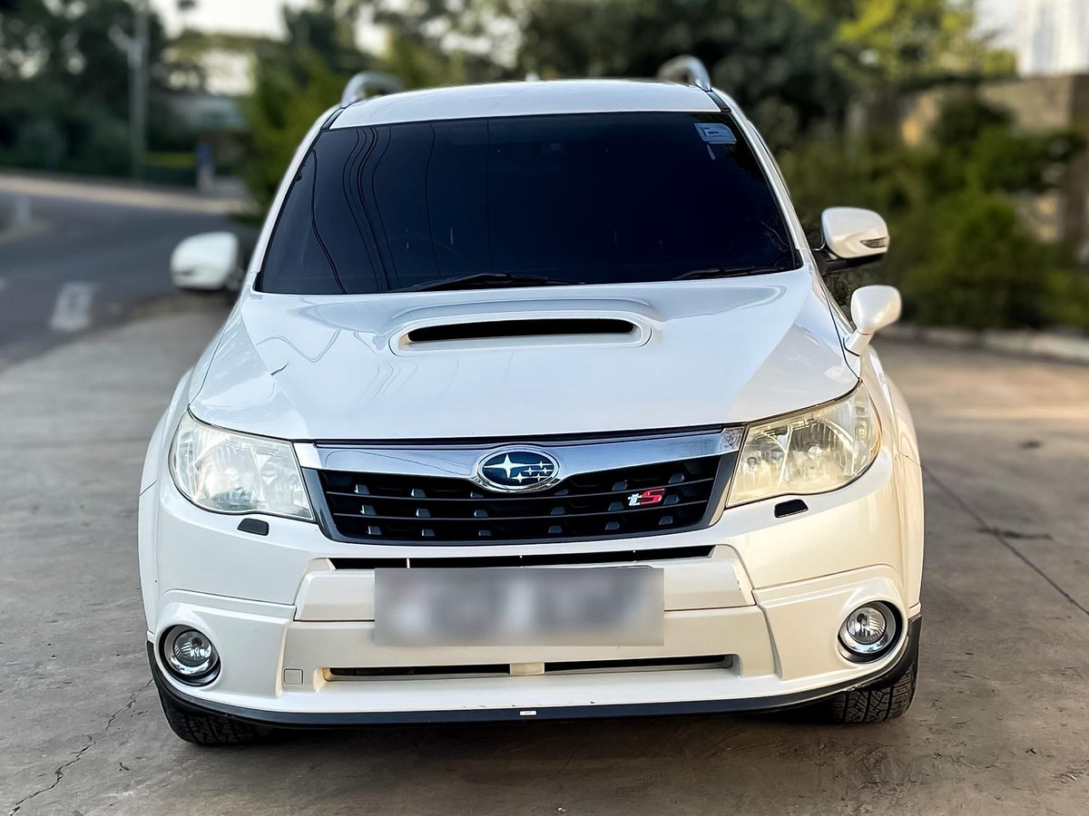 JaMtoka's tweet photo. - 2011 Subaru Forester SH9 tS Edition 🇯🇵
- KSh2 Million
- Fuel Tank: 60L
- Mileage: 90,016km
- Location: Nairobi 🇰🇪
- +254733665551 (WhatsApp)

- 2.5-litre Horizontally Opposed 4-Cyl Turbocharged Petrol with Intercooler, DOHC 16-valve (EJ255 HCXME)
- 262bhp @ 6000 rpm
- 347Nm @ 2800-4800 rpm
- 5 Speed AT with Paddle Shifters
- Symmetrical AWD  with Variable Torque Distribution + Centre Differential

- Suspension:
√ Front: MacPherson Struts
√ Rear: Double-Wishbone
√ Bilstein Dampers
√ Stiffer STi Springs
√ Revised Stabilisers
√ Reinforced Front Crossmember 
√ Flexible Tower Bar
√ Brakes: Ventilated Discs Front and Solid Discs Rear
√ Tyres: 225/55R17 on 17x7.0J STi Alloys
√ Ground Clearance: 200mm

- 6 Airbags
- Brake Assist
- Cruise Control
- Electronic Brakeforce Distribution
- Seatbelt Pretensioners with Load Limiters
- Subari Intelligent Drive
- Traction Control System
- Vehicle Dynamics Control
- Xenon Headlights

- Alloy Rims
- Fender Wing Mirror
- Fog Lights
- Wing Mirror Blinkers
- ½ Leather Seats