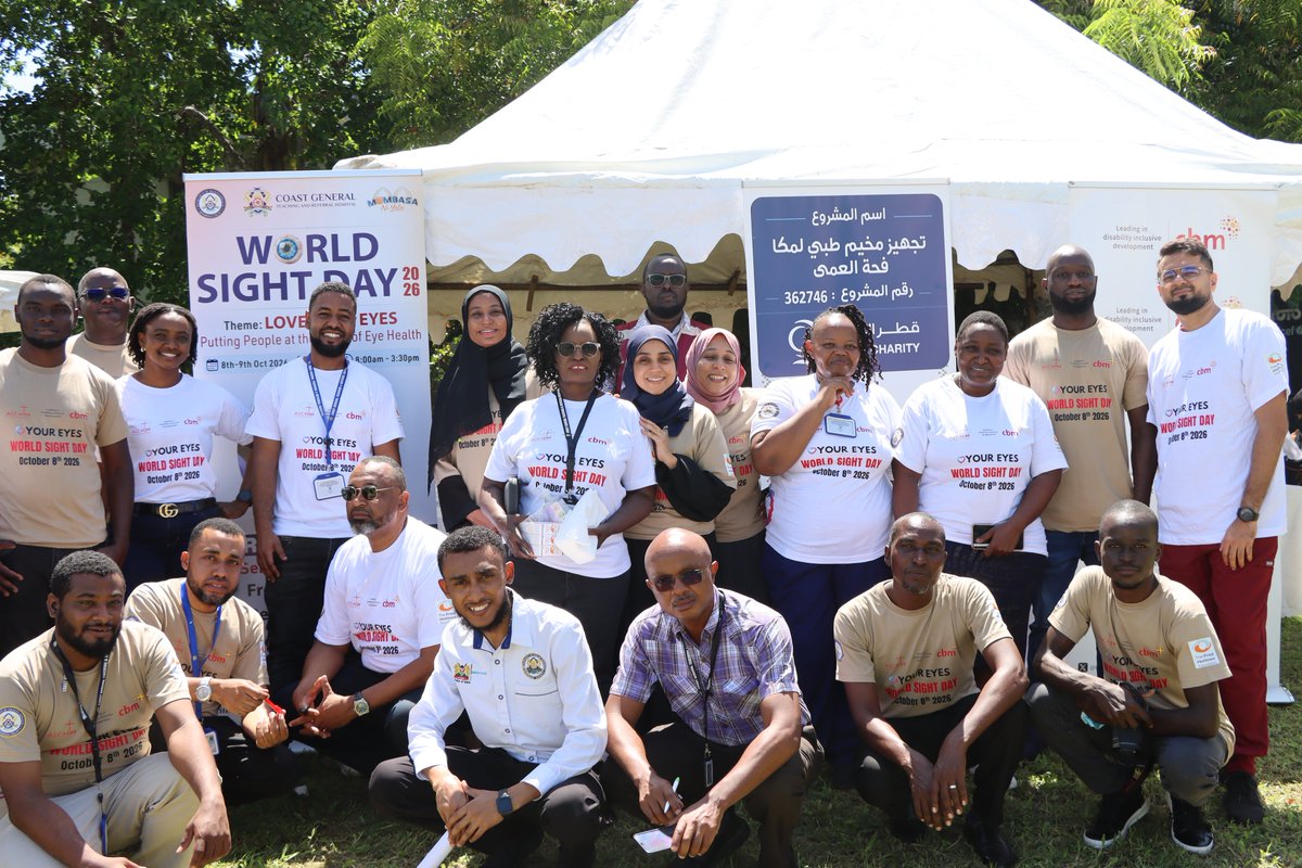 CoastReferral's tweet photo. @DoHMombasa The camp brought together members of the community who received free eye consultations, medications, reading glasses, and access to cataract surgery services.
Love your eyes. Take care of your sight ๐๐๏ธ
๐ CGTRH | 8thโ9th October 2026
#FreeEyeServices #CGTRH https://t.co/bXAKln6iNb