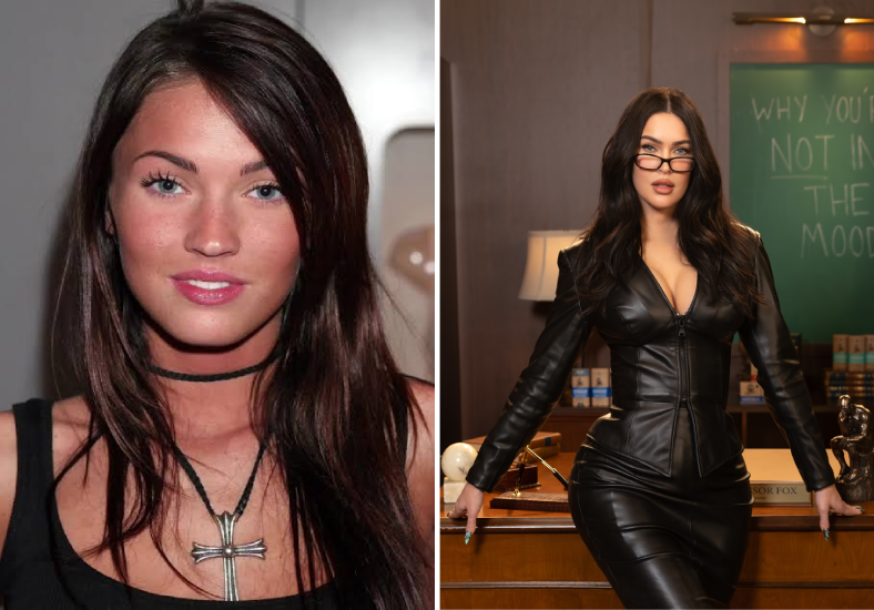 RealSinchanDon's tweet photo. Surgery turned Megan Fox into a whole different level of wild.

                 Before                                              After https://t.co/pKixVnAsfy