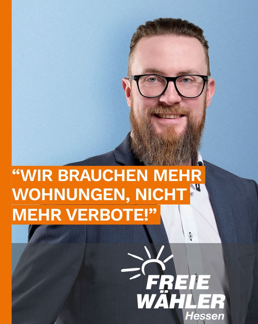 FWHessen's tweet photo. Wir brauchen mehr Wohnungen, nicht mehr Verbote!

https://t.co/VsDMjd1ZT5

#FreieWähler #Hessen #Wohnraum #Eigentum #Eigenheim #Bauen #Politik #JungeMenschen #orangepower #AnpackenFürHessen https://t.co/lNOejH60Bs