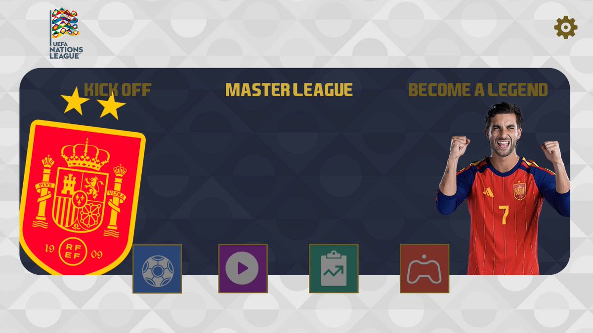 pesfiles_com's tweet photo. PES 2021 Intro & Menu UEFA Nations League 2026/27 by diyaad
https://t.co/33zh2uHJOt
Presenting a graphic menu for #PES2021
#eFootball2027 #PES2021 #eFootball #pesfiles #PES2017 #PES https://t.co/XiX9piQQp5