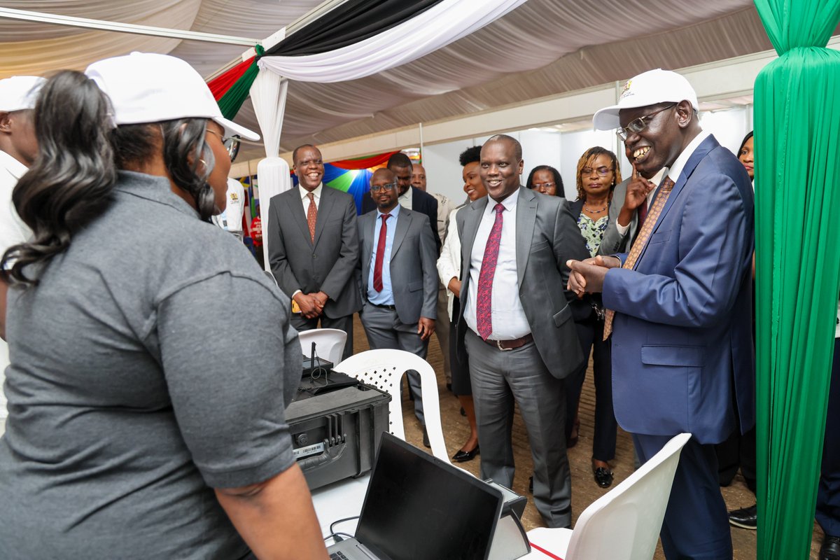 C_ServicesKE's tweet photo. Every citizen deserves to be heard, supported and served with dignity. This Customer Service Week, we are going the Extra Mile to bring that commitment to life.

@PS_SDICS Dr. Belio R. Kipsang and Heads of Directorates engaged with citizens and staff at the State Department for Immigration and Citizen Services booths at Uhuru Park, appreciating staff dedication and hearing citizens’ experiences firsthand.

The feedback shared helps us improve how we serve, making services more accessible, responsive and efficient.

Visit our booths at Uhuru Park this week for registration services, guidance and support.

#CustomerServiceWeek2026 #ExtraMile