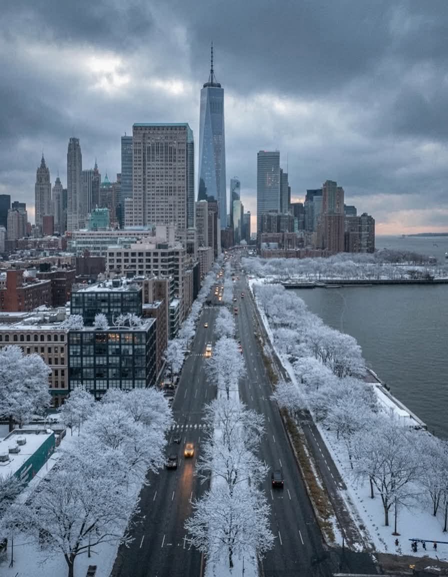 escape056's tweet photo. Winter in New York 🇺🇸 https://t.co/Yce3I2TX1j