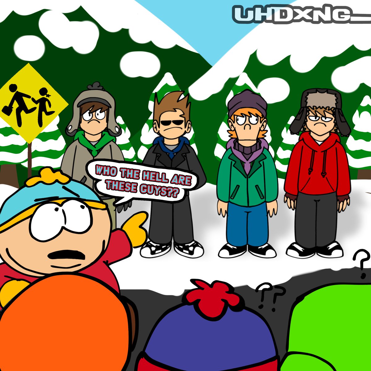 SamromitOMG's tweet photo. Why are they there what. #eddsworldfanart #eddsworld #southpark https://t.co/3joLtk48fe