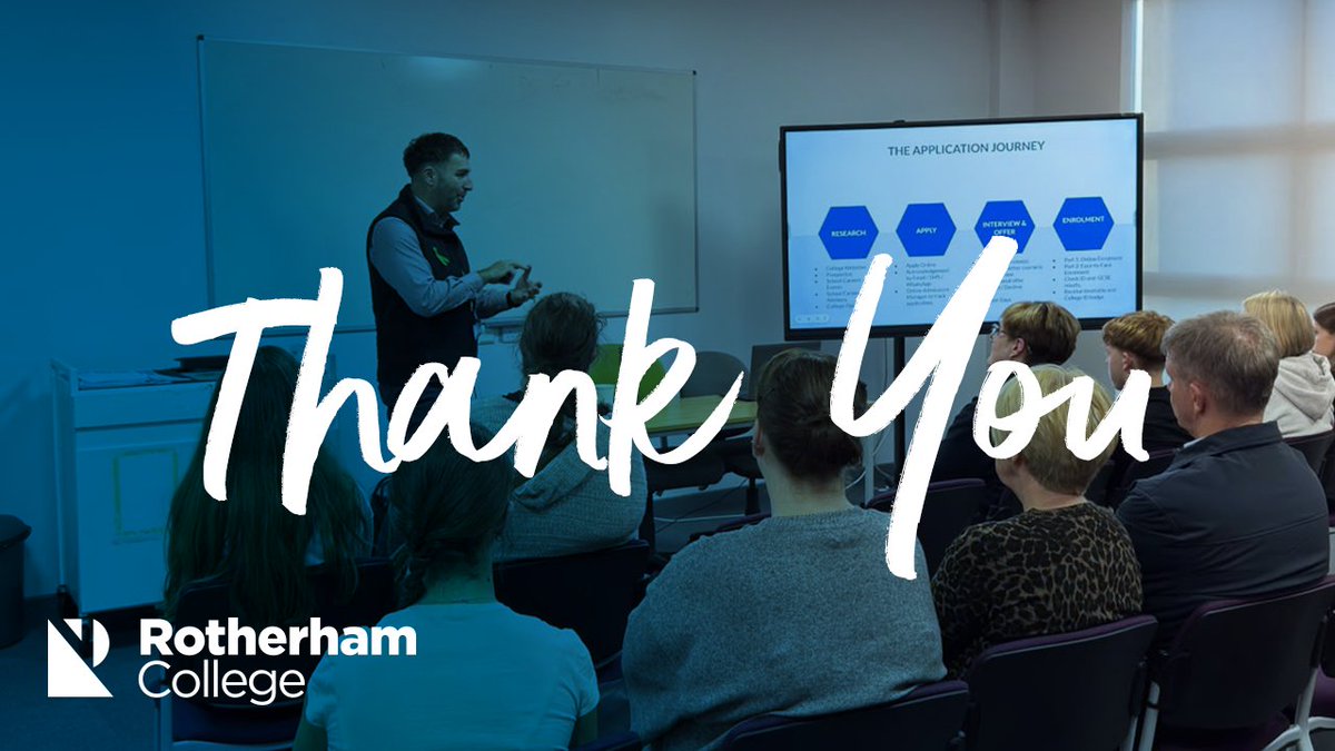 RotherhamColl's tweet photo. A huge thank you to all the Year 11 parents and carers who joined us at our Information Event! 👏
We look forward to welcoming you and your young person to our Open Event in November!
https://t.co/YRVMLuXv0S
#College #Rotherham #OpenEvent #ThankYou https://t.co/Avagzhbi1w
