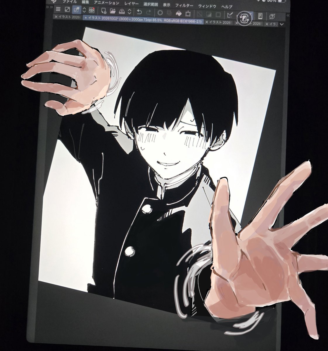 clare231020's tweet photo. がちで出てきてる風に描きたかったけど普通に無理だった https://t.co/QFwEnIOGX5