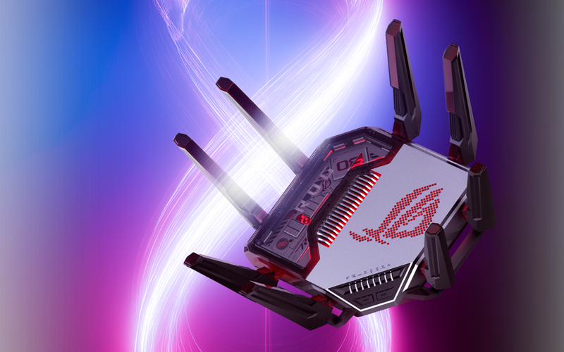 ASUS_ROG_FR's tweet photo. Le routeur Wi-Fi 8 ROG Rapture GT-BN98 est maintenant en précommande chez @LDLC !

➡️ https://t.co/9iS7HIVTGo https://t.co/VdmaXUZIGz