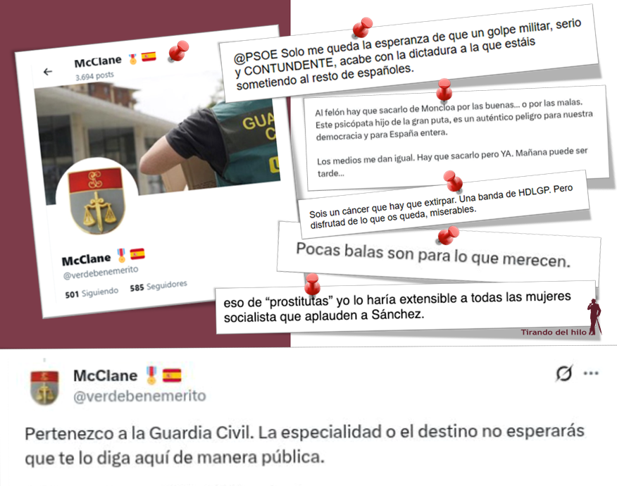 RomanCues_i0sm's tweet photo. Hoy le quitamos la capucha a un elemento toxico que dice pertenecer a la Guardia Civil. Si es así, están tardando en aplicarle el código disciplinario. @guardiacivil https://t.co/mrCe48uUs9