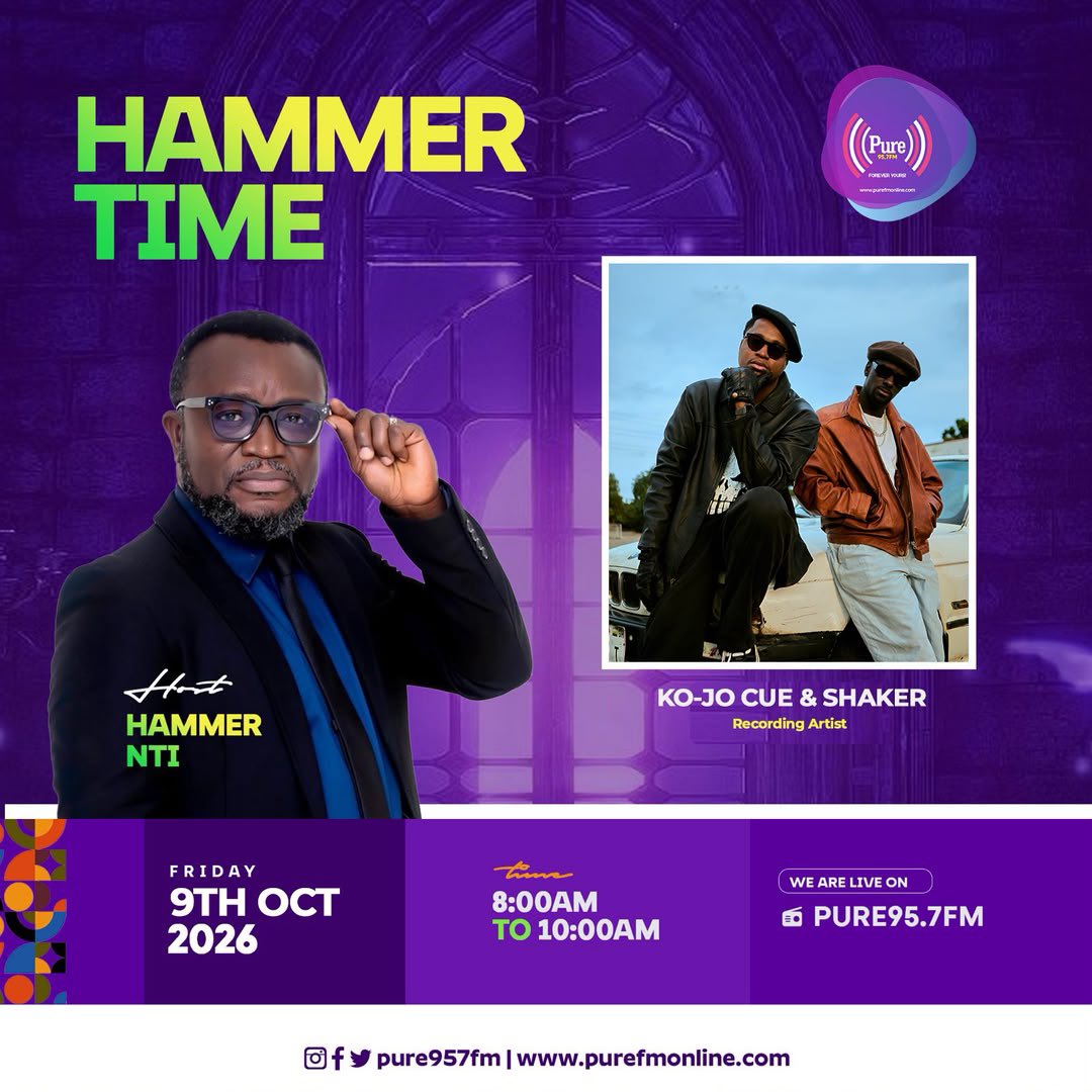 KOJO_Cue's tweet photo. Media Rounds this weekend in Oseikrom with @Shakerthis https://t.co/2bEgnmbvKs