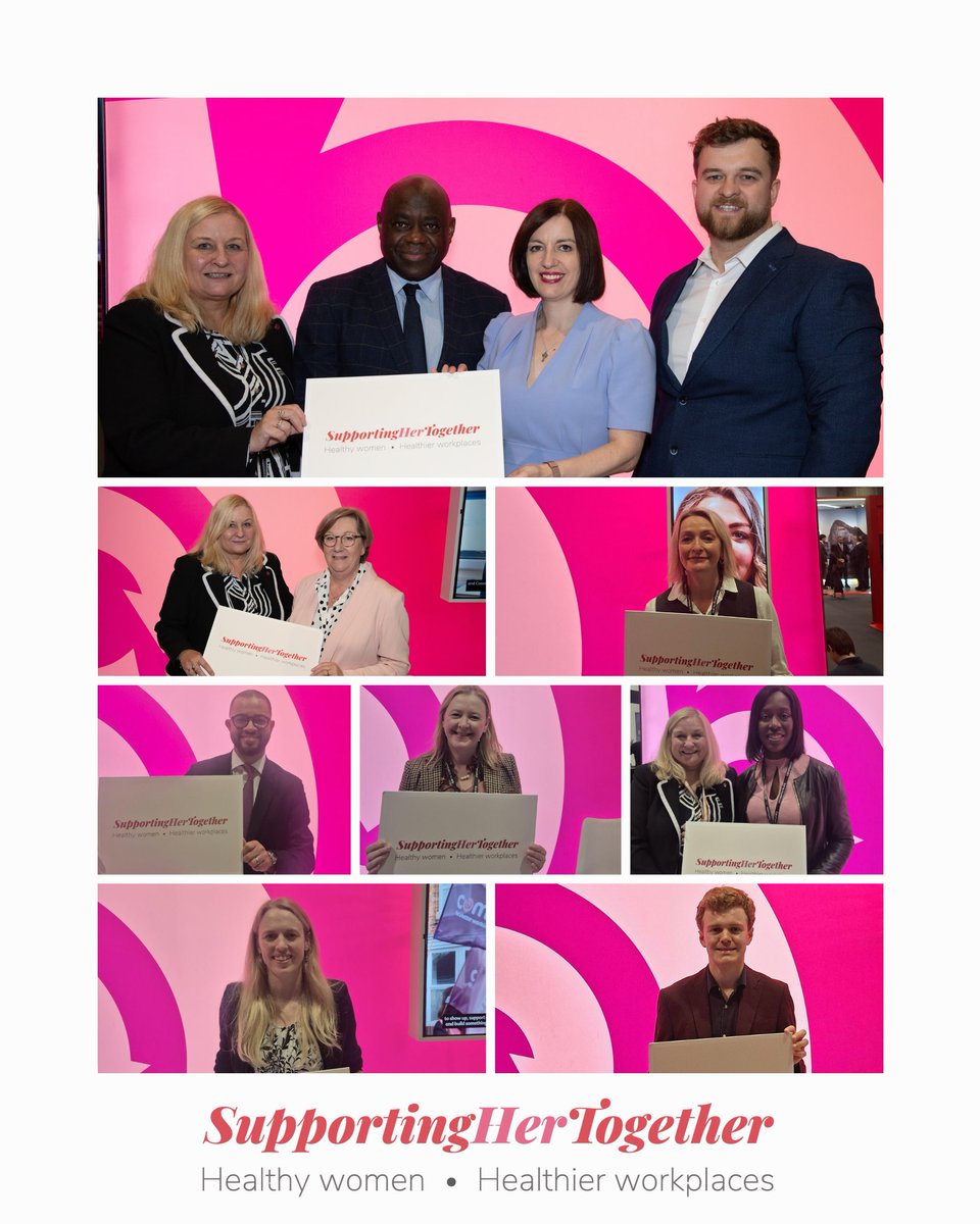 CommunityUnion's tweet photo. Thank you to everyone who visited our stand at @UKLabour conference and showed their support for our #SupportingHerTogether campaign. 👏🌹

Together we will work to break down stigma and ensure that women's health is given the priority it deserves in our workplaces and our society.

Read more about the campaign here ⬇️ https://t.co/HQLhnpO9jr