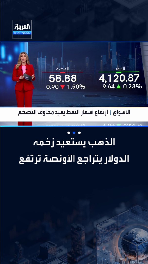 الذهب يستعيد زخمه خلال جلسة اليوم.. الدولار يتراجع والأونصة ترتفع _Business 