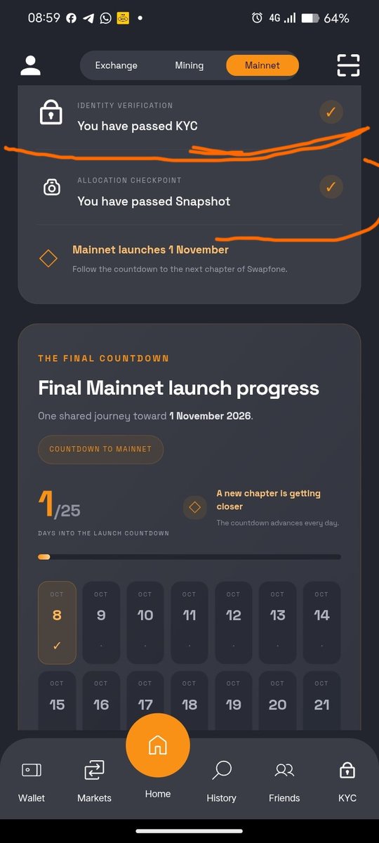 PiLoverWeb's tweet photo. 🚨 SWAPFONE COUNTDOWN HAS STARTED! 🚨

The countdown is officially on, and trading is set to begin on November 1st! 

How positioned are you for the Swapfone launch?

Join here: https://t.co/JXlfbxnVjF

Are you ready for what’s coming, or are you still watching from the sidelines? 👀
Stay active. Stay prepared. The countdown has begun!

#Swapfone #SWAPFONE #Web3 #Crypto #Blockchain #CryptoCommunity