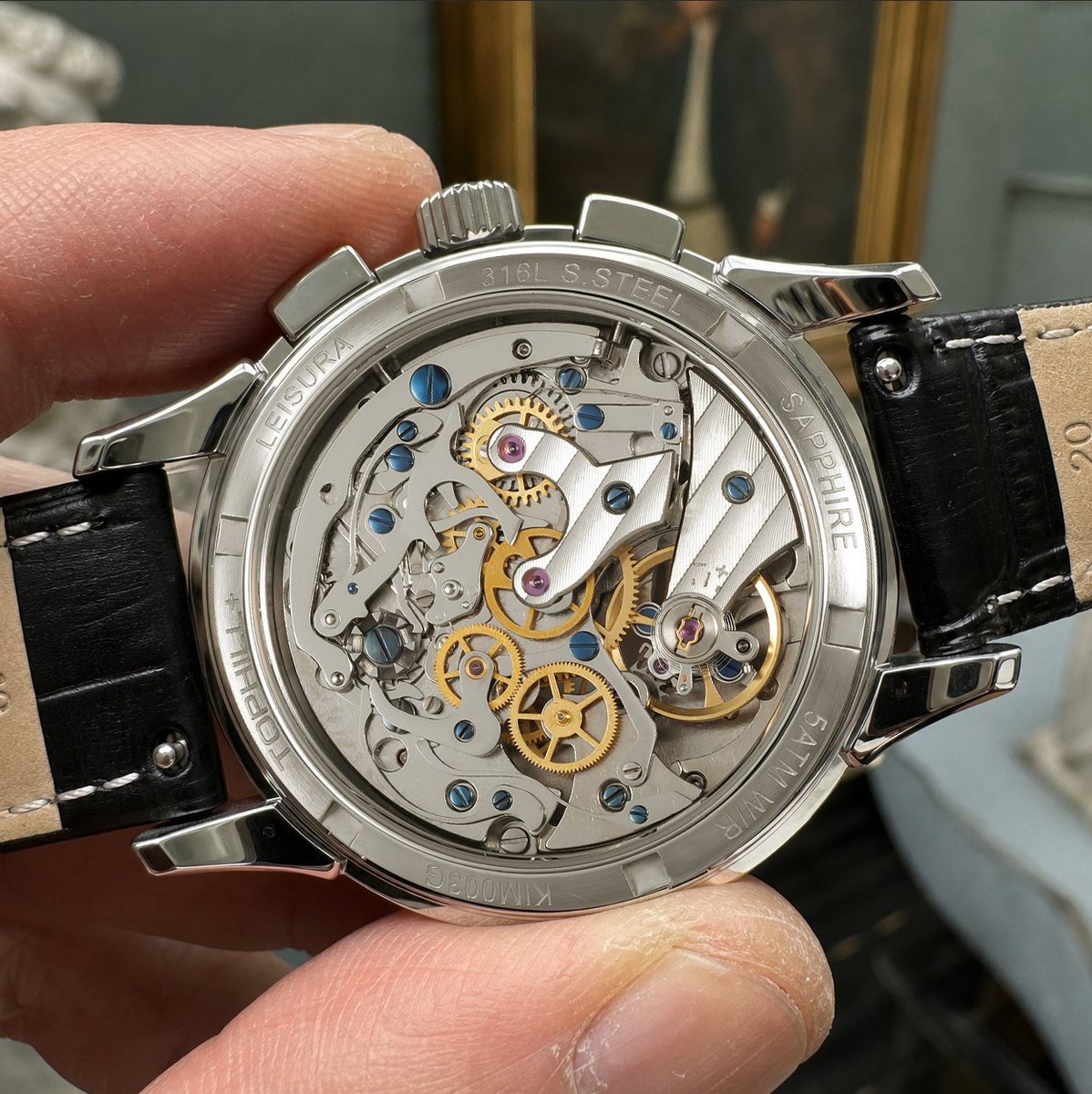 Kimyang1984's tweet photo. TOPHILL+ KIM003G 40mm Seagull ST1905 Manual-Winding Chronograph Watch Power Reserve Domed Pot Cover Sapphire Glass 5ATM Luminous

#tophill #kim003g #chronograph https://t.co/TKKJvuyMUb