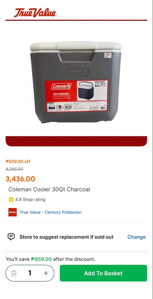 krizelledaaa's tweet photo. napacheckout din finally 😂 matagal ko na nasa cart hahaha sakto may 859 pesos off pala. sulit naman. baka may gusto rin kayong bilhin, check niyo lang GrabMall. https://t.co/YU6QldhrSn