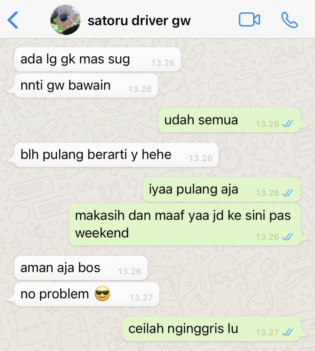 yujitegal's tweet photo. emang akrab https://t.co/pkOlHPmyKp