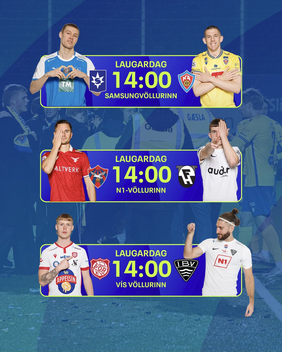 bestadeildin's tweet photo. Allt undir í neðri hlutanum um helgina! 👀 

Sjáumst á vellinum í lokaumferðunum! ⚽️ #bestadeildin https://t.co/5DsFP3i43z