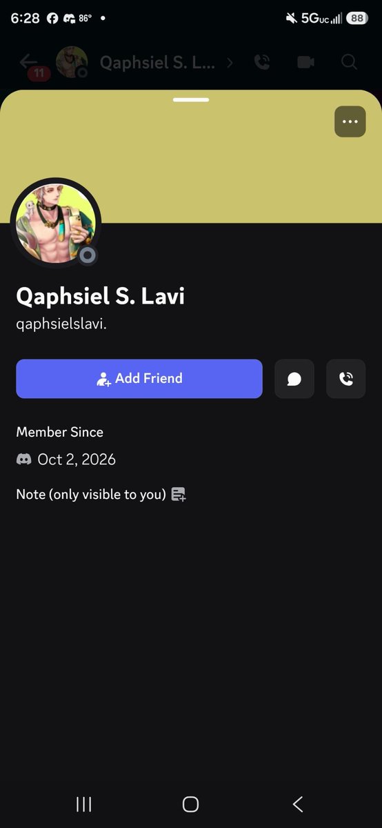 QaphsielSLaviVT's tweet photo. If ever you got a message or a friend request on discord on this account. This is not me. Please report them and block. I haven't made a new discord account. 

Please share. https://t.co/d6pgvvGpkz