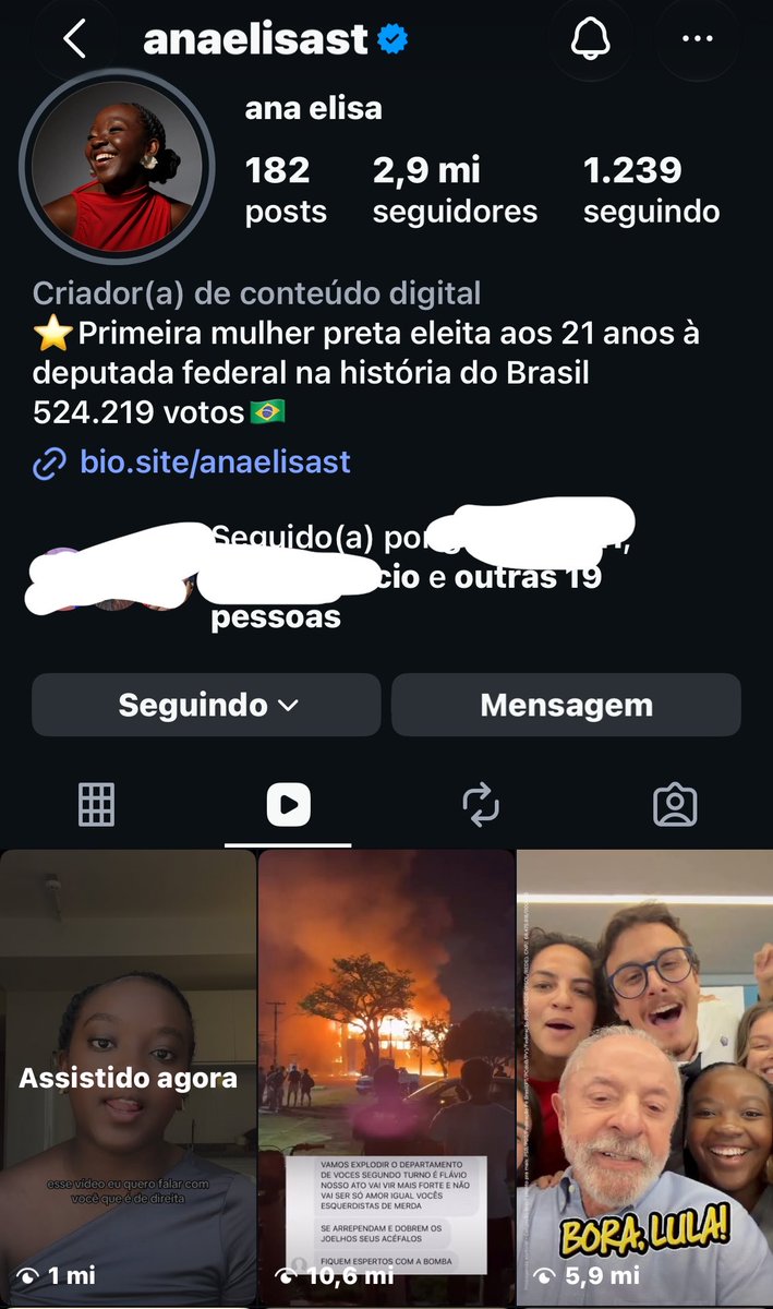 Gabriel18625126's tweet photo. Posso falar o quanto essa menina está fazendo diferença na campanha do Lula nesse segundo turno?

Ela acabou de postar um vídeo que já tá com 1m de visualizações. https://t.co/T22ApAHe5L