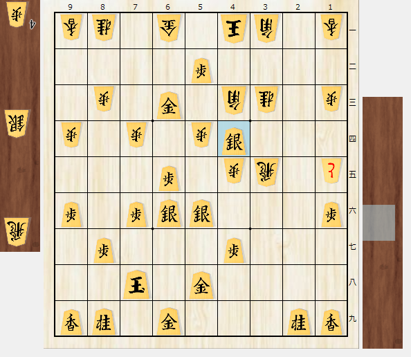 F_Masaki97's tweet photo. "攻めの組み立て"
AI推奨は飛車取りに代え▲3五歩△同飛▲5三金△3一角▲6三金△1五と▲5二歩△4一玉▲7三金△2一角▲6三金△4三角▲4四銀△3四銀
1.▲3三銀成△5二金▲同金△同玉▲4四金△2一角▲3四金△3九飛成▲2三桂
2.▲3五銀△同銀▲8二飛△7一金▲5一歩成△同玉▲8三飛成
人間的には選びにくい https://t.co/vWoABkz8vz