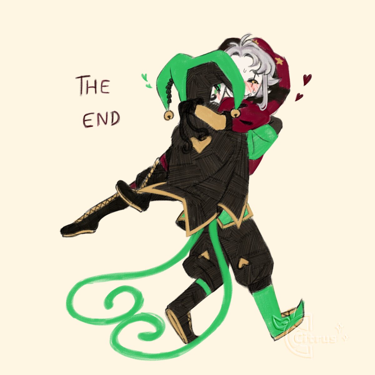 citrusbgx's tweet photo. #tfc #greenapple #thefreakcircusharlequin #thefreakcircuspierrot https://t.co/S18LmVWvI2