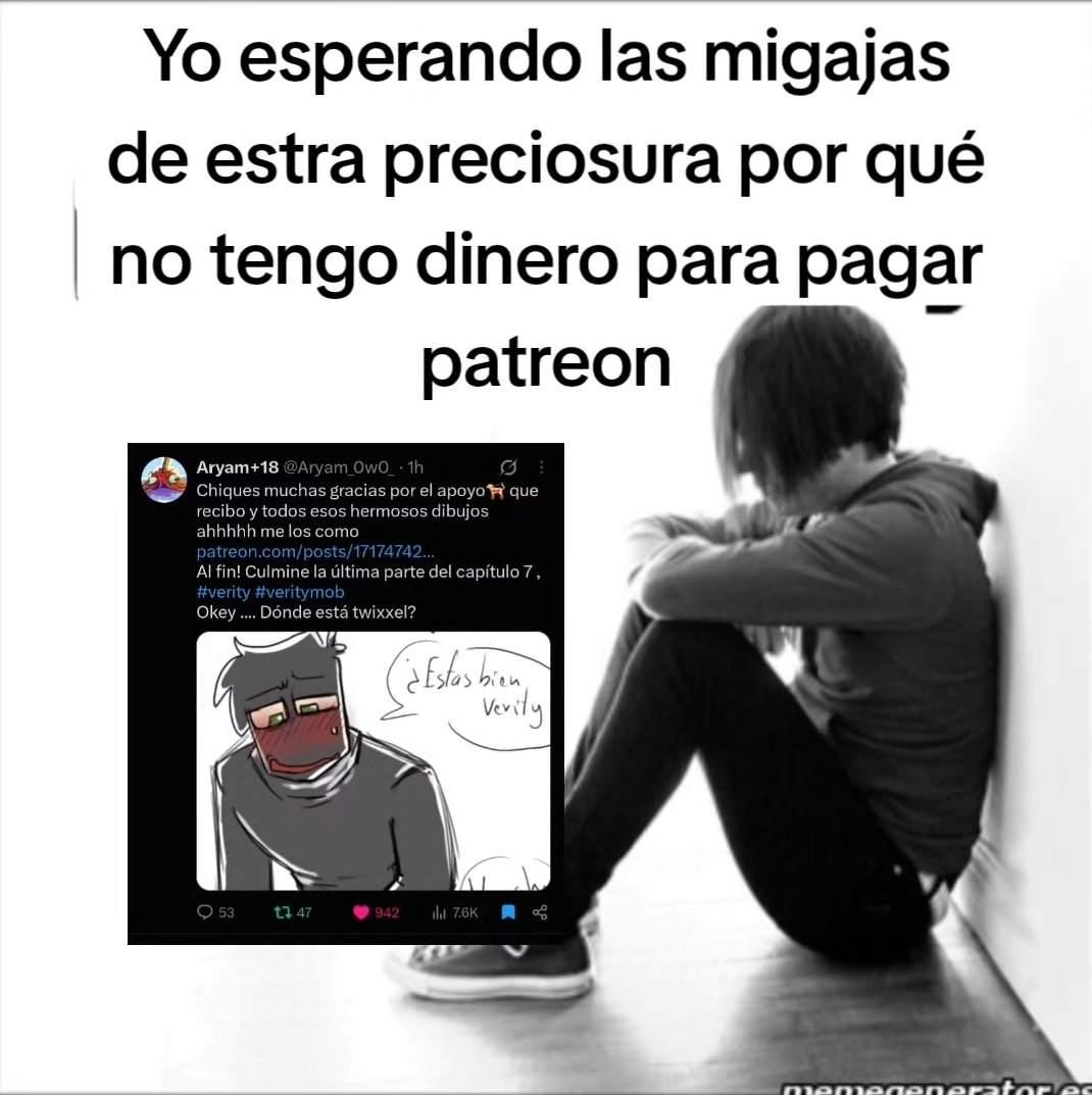 DDushley's tweet photo. JAJAJAJAKAK DANOS MIGAJAS 🗣️
@Aryam_0w0_ 
#xd https://t.co/vKTGIf37Ao