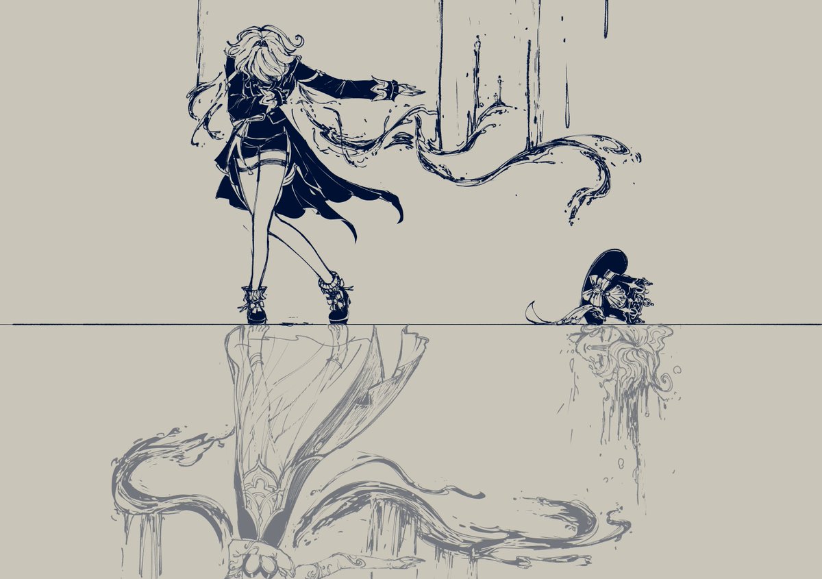 head_burg's tweet photo. Day 8

#furina https://t.co/mVCWSBljfD
