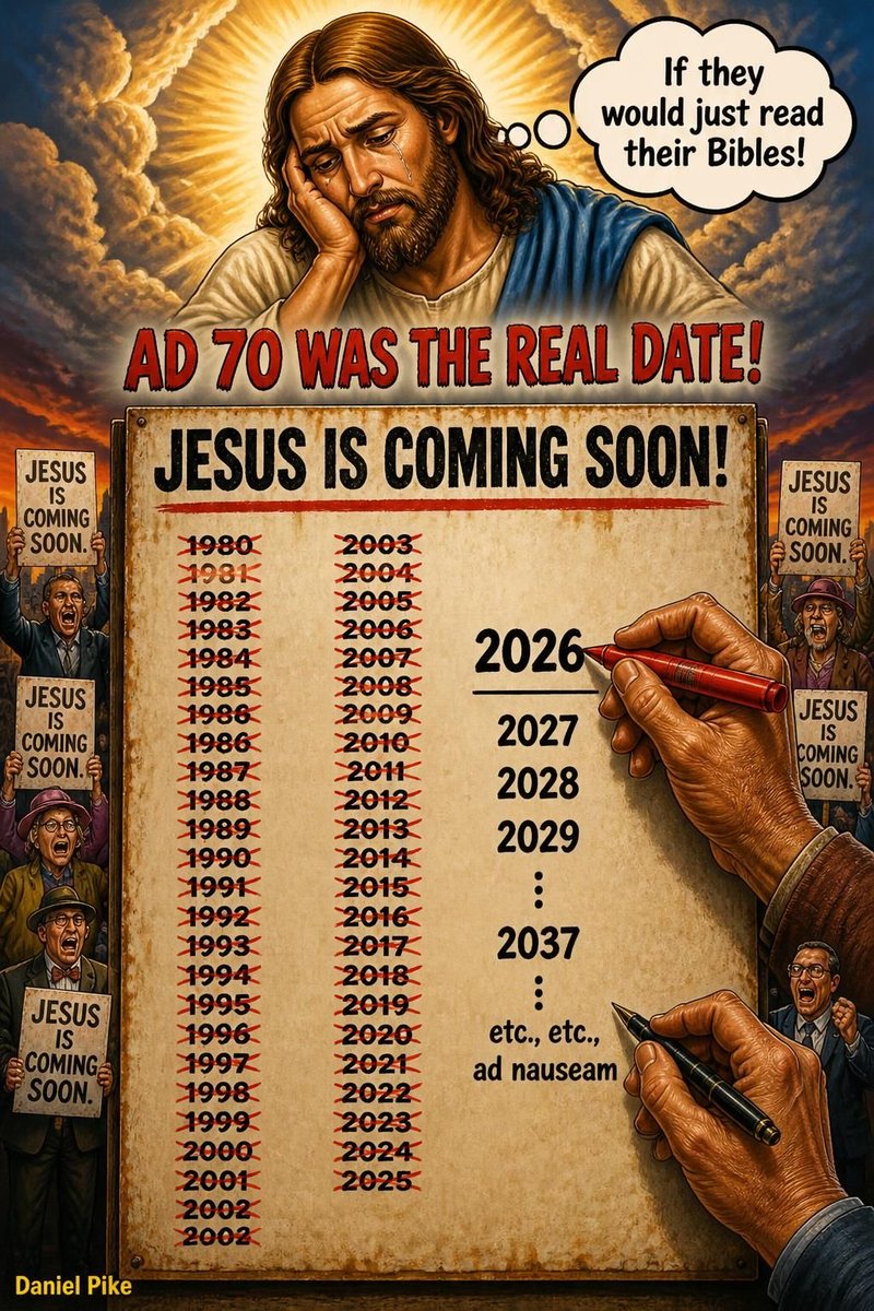 dpike777's tweet photo. I agree with Jesus! #Preterist https://t.co/5TvJHppYKN