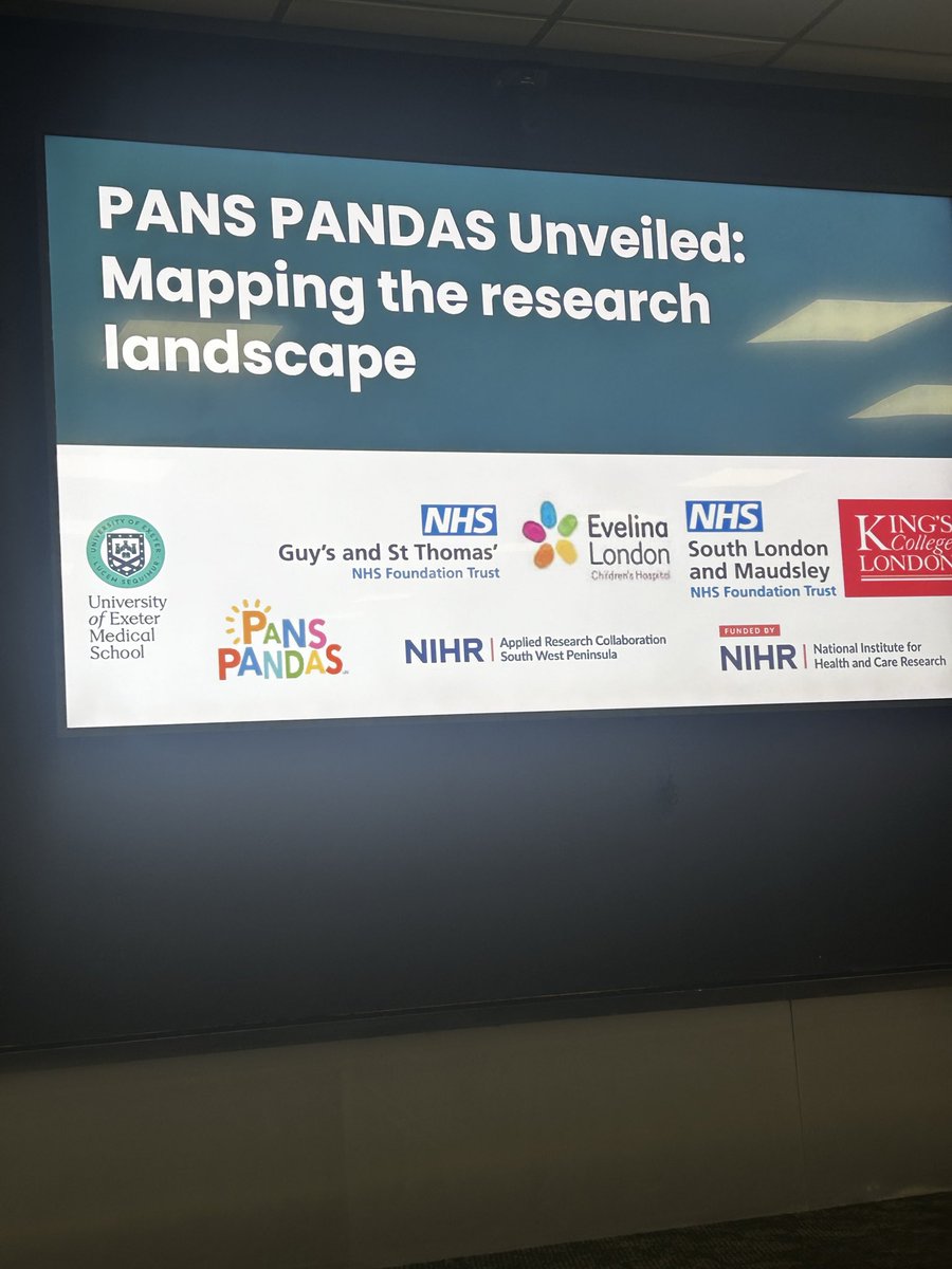 FulvioDAcquisto's tweet photo. Day 1 at #PerspectivesOnPANS 🧠
Thank you @Pans_Pandas_UK and @Vicky Budforf for having me!
Families at the centre of the science, and plenty of work still to do.
#PANS #PANDAS #Neuroimmunology https://t.co/3dx5xSi2OA