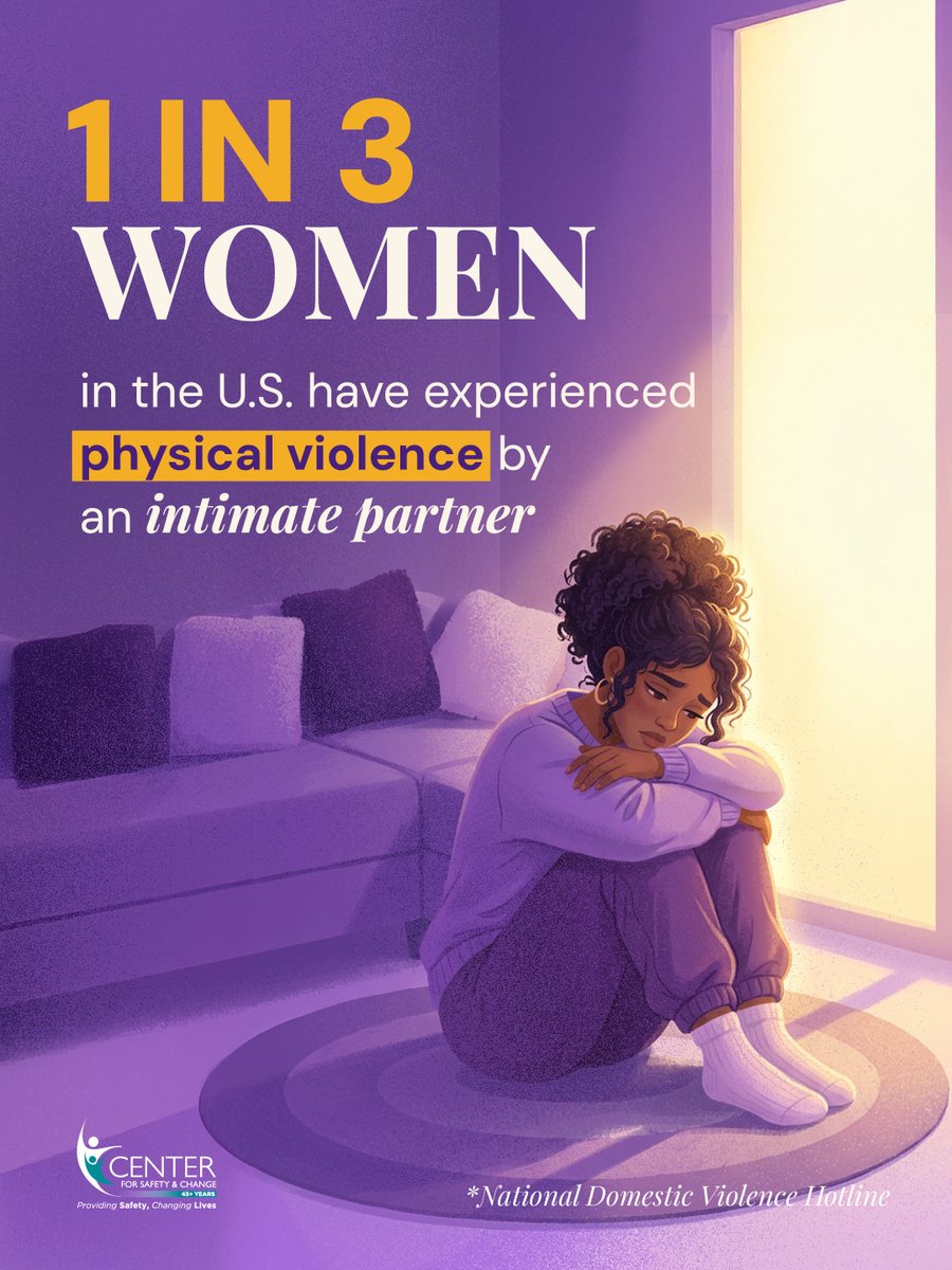 Center4SC's tweet photo. 1 in 3 women will experience physical violence by an intimate partner. This must change—now. Speak up, share this post, and help us break the silence. If you need support, we’re here 24/7.
Call: (845) 634-3344  
Text: 845-286-4997  
Webchat
#TakeAction #BreakTheSilence #DVAM2026 https://t.co/vxgkOWCTPu