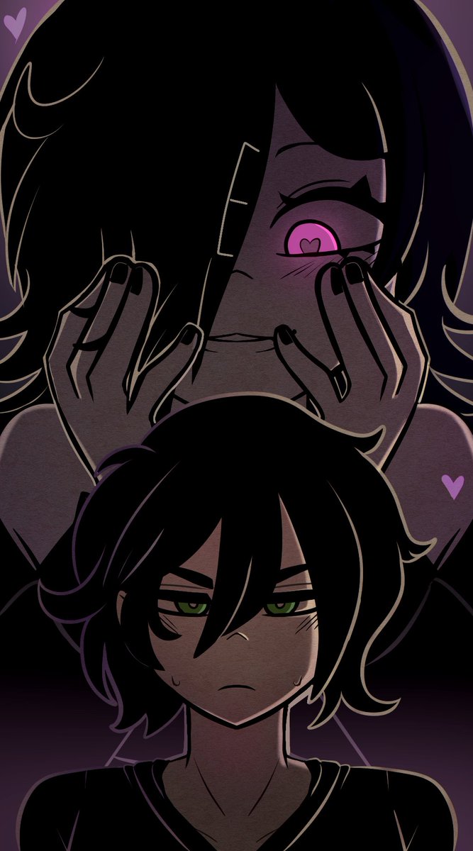 Starvsper's tweet photo. "Obsessed" | | OC x CANON

Yeah, I can confirm Dante's love exceeds to obsession. I wasn't sure what version post sooo here's the 2 versions ♡ gotta clarify as always, she's not Ashley, bc ppl gets confused, thats Dante, my oc <3 she's her twin soo https://t.co/ICNyNnncva