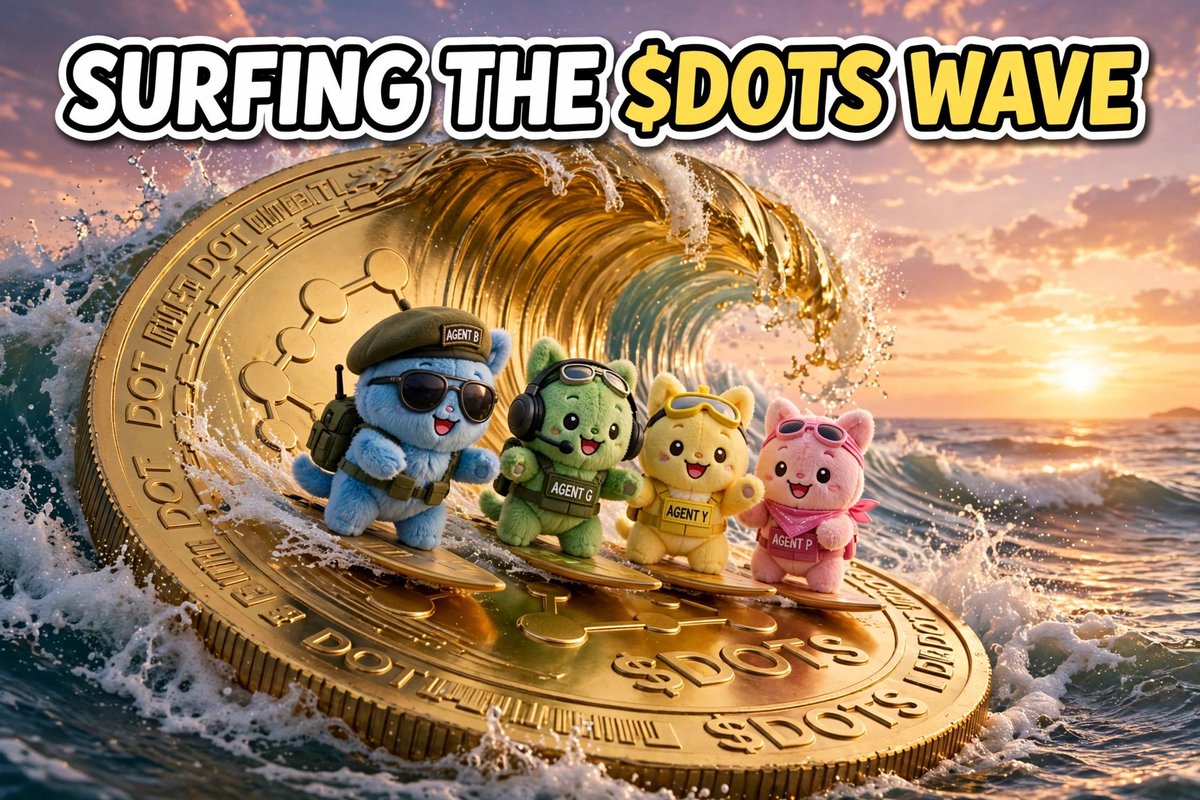SmallAgents's tweet photo. SURFING THE $DOTS WAVE 🏄‍♂️

Top 100 listed. +66% pumping. We're not drowning, we're surfing.

Catch the wave before it becomes a tsunami.

https://t.co/iXTy3ZZNBD

$DOTS on Solana

https://t.co/iXTy3ZZNBD

https://t.co/Mzsu00LEdF

#DOTS #SmallAgents https://t.co/4NMWgSGcwr