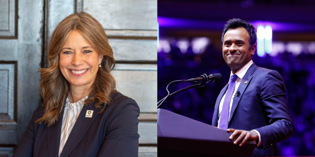 IAPolls2022's tweet photo. OHIO POLL By CNN/SSRS

SENATE
🟦 Sherrod Brown: 49%
🟥 Jon Husted (inc): 43%
——
GOVERNOR
🟦 Amy Acton: 50%
🟥 Vivek Ramaswamy: 42%

9/29-10/5 | 801 LV
https://t.co/LMFfPva5tt https://t.co/eAc26Ix9MJ