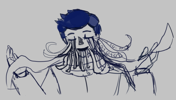 Chirpycakes's tweet photo. Another old sketches
⚠️  Body Horror  
#bluebacon https://t.co/YGQyblChtu