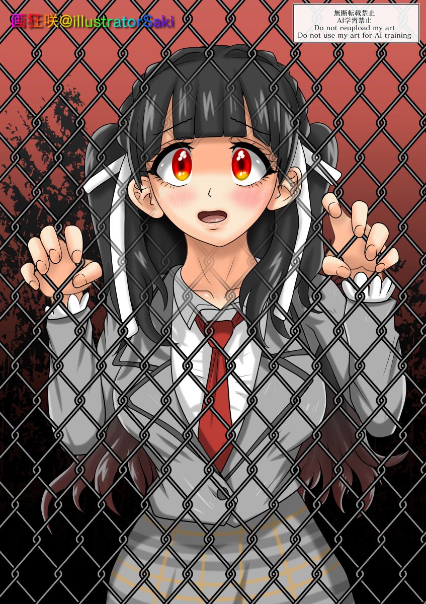 gakyousaki's tweet photo. 100カノ　凛ちゃんの目の前で・・・
バイオレンすわ～！！！！
#イラストㅤㅤㅤ https://t.co/GAXsNK2Zn3