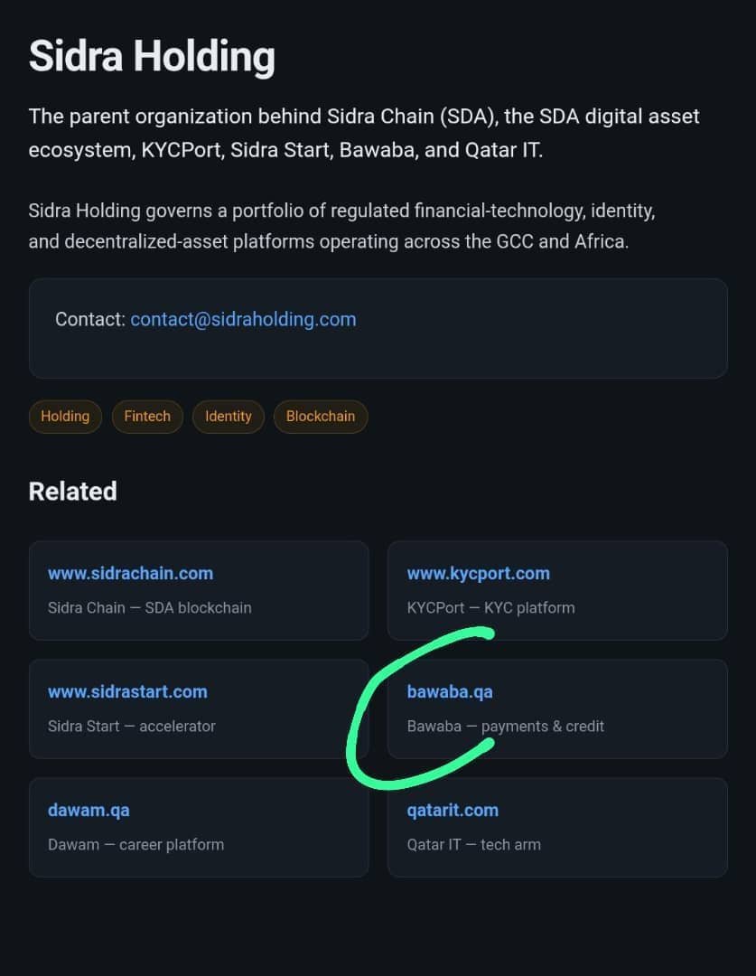 Odilight50's tweet photo. BIG NEWS, SIDRA FAMILY! 🚨The Bawaba Payment Gateway is officially LIVE! 🎉
Your patience is paying off 🙏 — every step is a leap forward for the Sidra ecosystem. 🚀💙 The best is yet to come https://t.co/w8zJXeN2nf