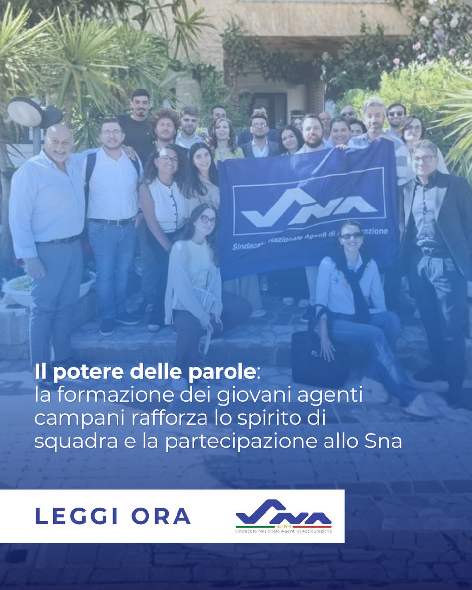 Agenti_SNA's tweet photo. Il potere delle parole, la formazione dei giovani agenti campani rafforza lo spirito di squadra e la partecipazione allo Sna
Leggi l’articolo completo su:
https://t.co/Zx8wJGuUOV
#sna #poteredelleparole #formazione #giovani https://t.co/Bigiqom5dv