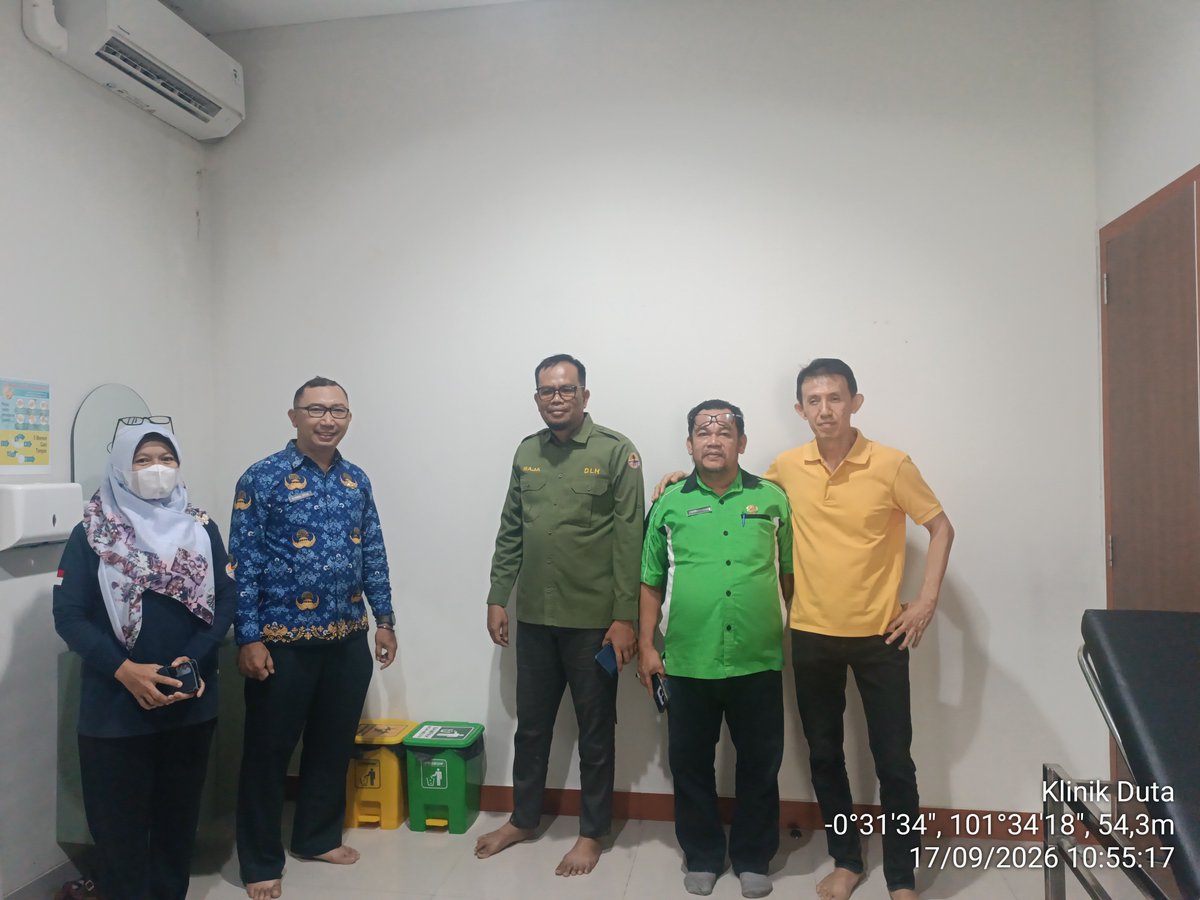 ardha_sys's tweet photo. 17092026.....Pengawasan Penaatan Lingkungan Hidup ke Klinik Duta di Teluk Kuantan #klinik https://t.co/nBD26cstCu