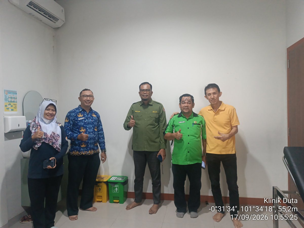 ardha_sys's tweet photo. 17092026.....Pengawasan Penaatan Lingkungan Hidup ke Klinik Duta di Teluk Kuantan #klinik https://t.co/nBD26cstCu