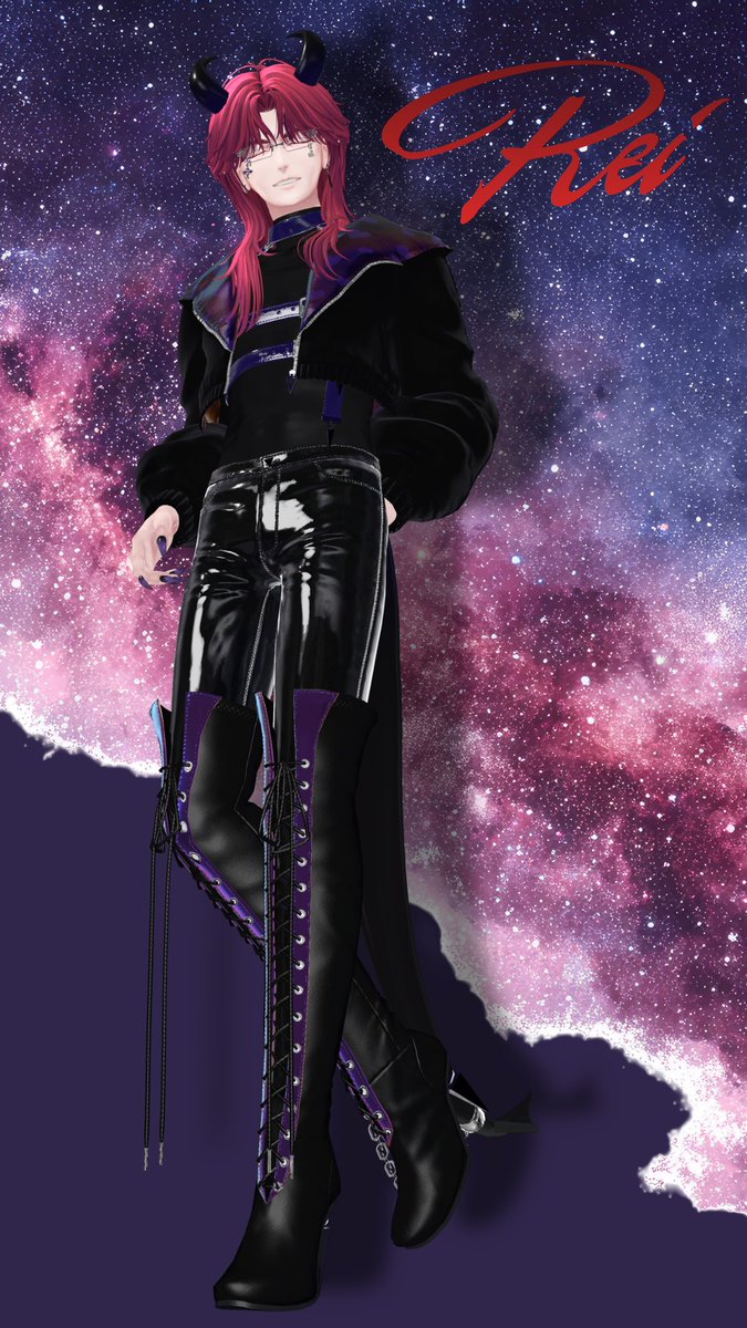 Laviiii0x0's tweet photo. #EdgeSlide #Rei3D
【10/9発売】
▽𝐃𝐞𝐦𝐨𝐧 𝐑𝐞𝐧𝐝▽
この度ご縁を頂き『斑霞ボディ対応』テスター&モデル参加させて頂きました😈💘
エナメル系&レザーの質感と、Unity内で簡単色改変可能✨️
着脱時のアニメーションもカッコイイ!
脱がなくても伝わる肉体美って良いですよね😍
是非チェックよろしくお願いいたします✨