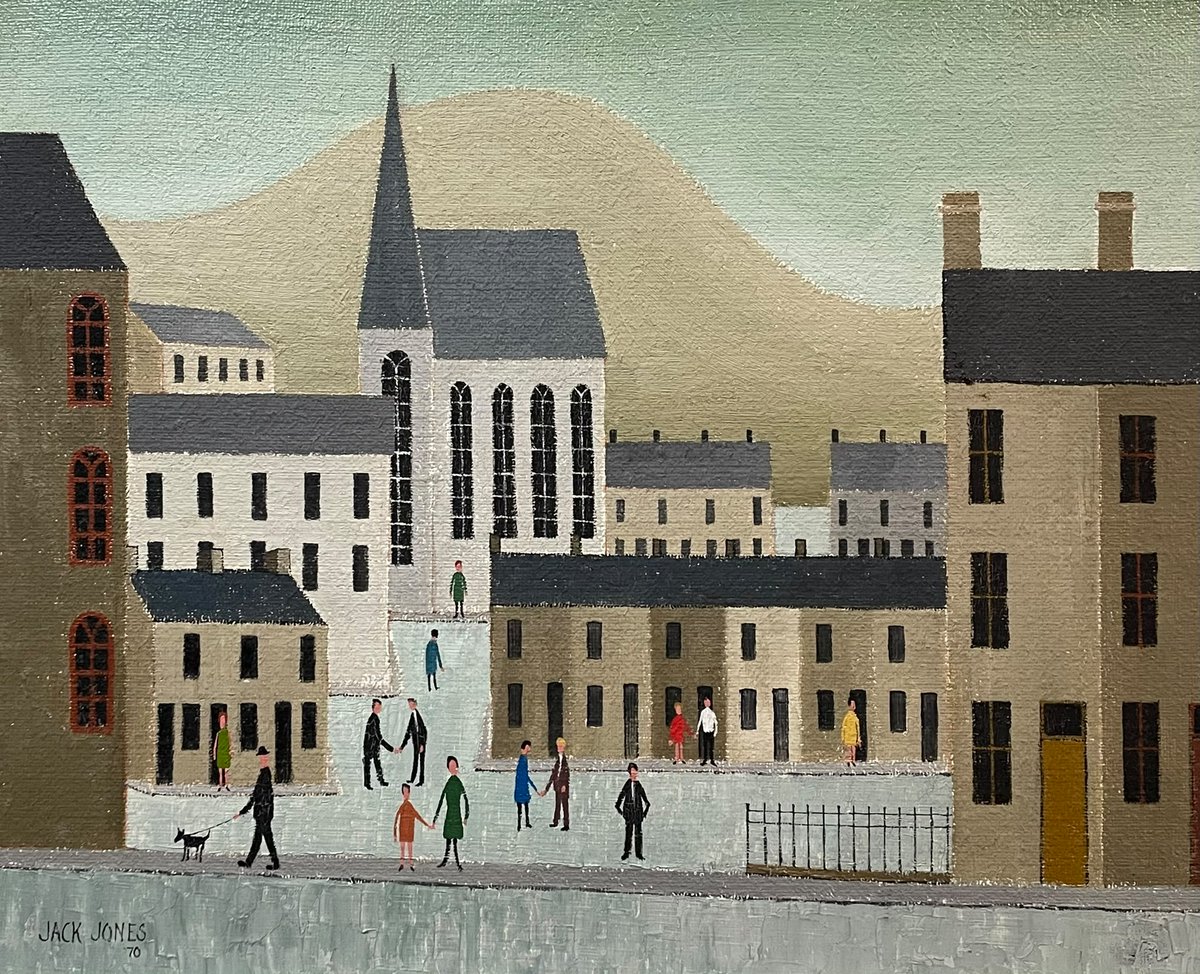 RogersJonesCo1's tweet photo. 🚚 DELIVERED FOR AUCTION THIS WEEK 🚚
Jack Jones Oil ‘St. Joseph’s Church’
ESTIMATE: £5000-8000
AUCTION: Welsh Sale
DATE: Nov 22nd
#jackjones #jackjonesart #art #welshart #britishart #artwork #swansea #fineart #artauction #celfcymru #welshartist #artist #britishartist #cymraeg https://t.co/yHu2IuzmZ7