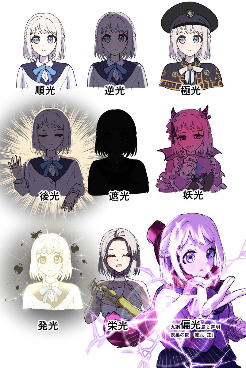 kws4k's tweet photo. リーリヤで学ぶ色々な「光」 https://t.co/MswUCd8ubD