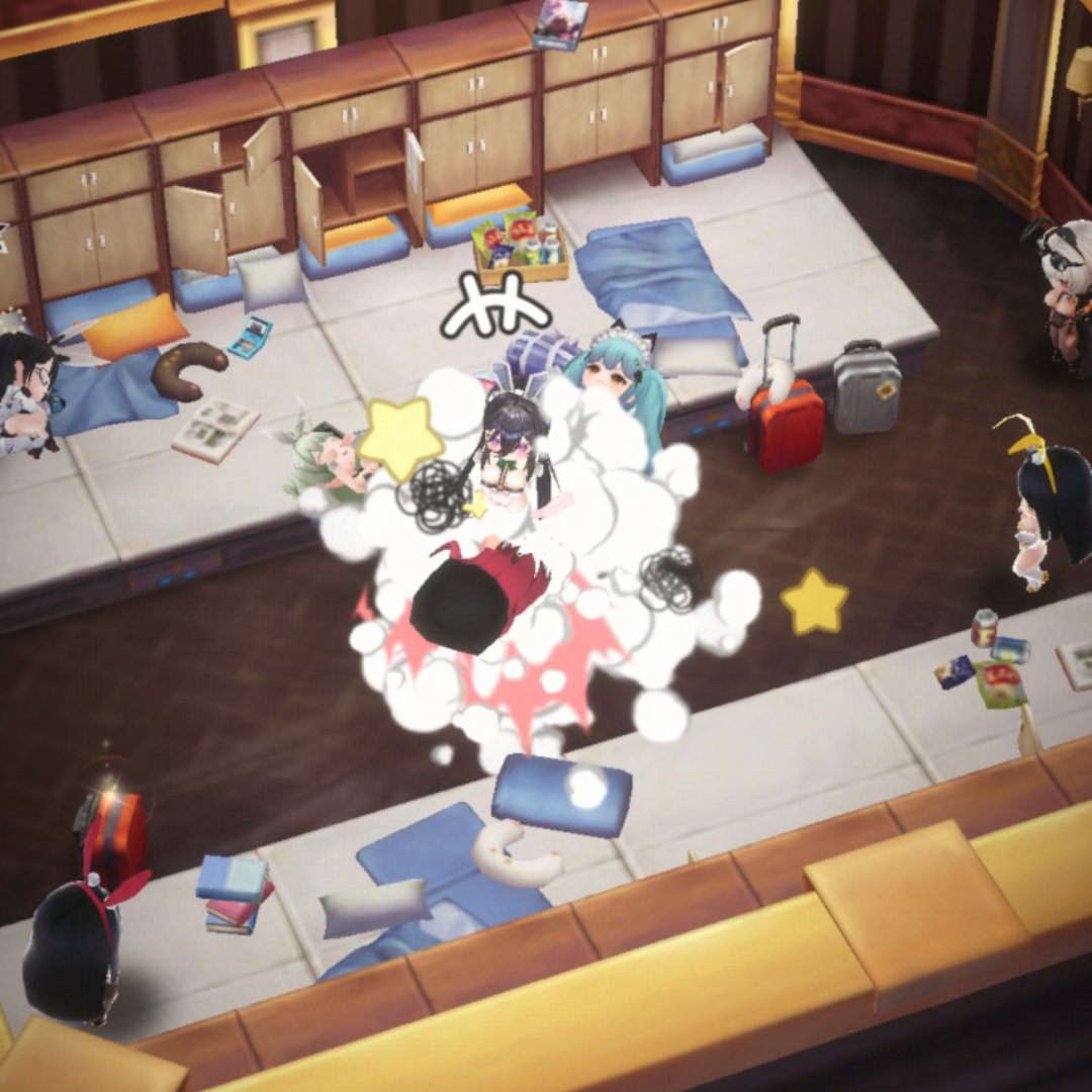 CkeaCkea's tweet photo. Despite all it's flaws THIS BUNNY GIRL EVENT WAS SO PEAK 😍👯♀️ Mainly cuz my wife Guilty was front & center, but I also enjoyed the fun interactions from "sparring" with Milk to Mana's beer morse code 😂 Not to mention Guilty actually throwing hands 😤💪💚 #NIKKE #COINRUSHSHOWDOWN https://t.co/7wIgDyKfmI