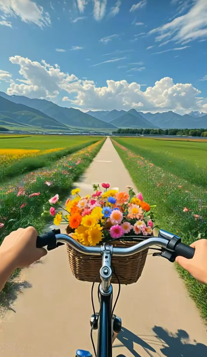 NoelleBarnzml's tweet photo. [Hoy camino con alegría en el camino tranquilo de la vida, disfrutando cada momento.] https://t.co/GkvSrHKLvj