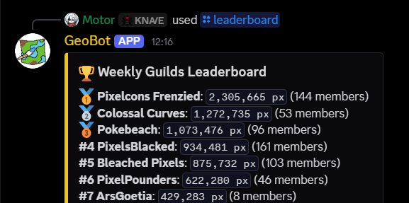 BleachedPixels's tweet photo. Apologies for inactivity, but check out Japan! 
Join in the guild! We're super duper close to beating blacked in weekly pixels placed!

#QOH #Bleached #Bleachedhentai #GeoPixels #GeoPixelsBleached https://t.co/pvSyNNi0r3