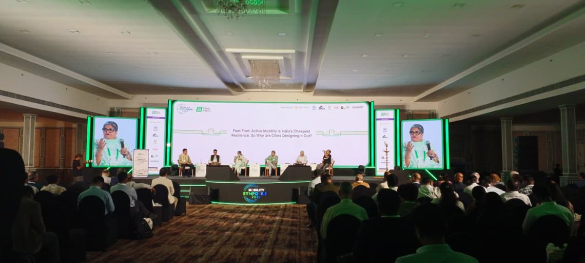 moveinsync_mis's tweet photo. The oldest way to move through a city might also be its most resilient.

Arun Pai @arunpaiblrwalks, Bengaluru's self-appointed Footpath Mayor, made the case for a Walkaluru, followed by the Feet First panel, moderated by Vivekanand Kotikalapudi (Janaagraha).

#MoveInSync https://t.co/EfF0WFZURy