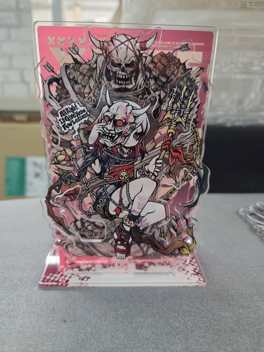pck_ken_zaki's tweet photo. デザフェス新作アクリルジオラマ
毘沙門天［試作］ https://t.co/KE51yStSZO